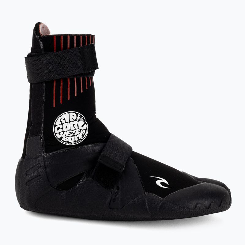Rip Curl Flashbomb 5mm Hid.Split/Toe 90 bărbați Rip Curl Flashbomb 5mm Hid.Split/Toe 90 pantofi de apă negru WBOYIF 2