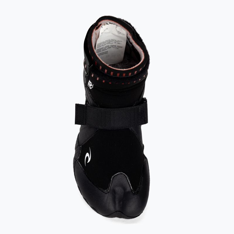 Rip Curl Flashbomb 5mm Hid.Split/Toe 90 bărbați Rip Curl Flashbomb 5mm Hid.Split/Toe 90 pantofi de apă negru WBOYIF 6