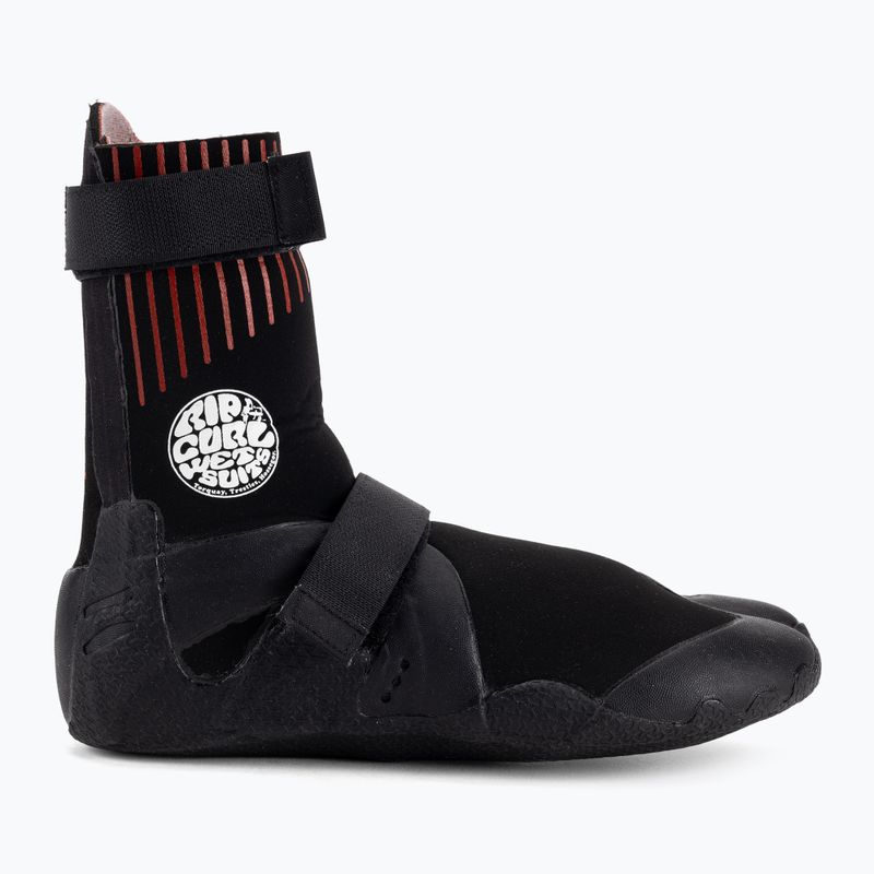 Rip Curl Flashbomb 3mm Hid.Split/Toe 90 bărbați Rip Curl Flashbomb 3mm pantofi de apă negru WBOYHF 2