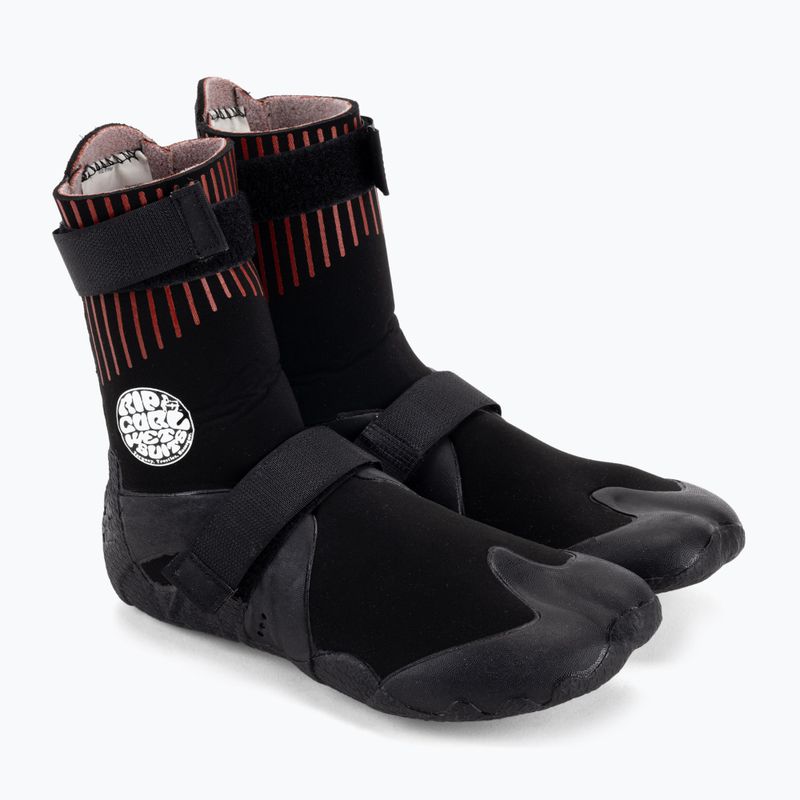 Rip Curl Flashbomb 3mm Hid.Split/Toe 90 bărbați Rip Curl Flashbomb 3mm pantofi de apă negru WBOYHF 5