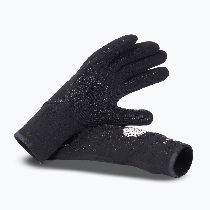 Mănuși din neopren Rip Curl Flashbomb 5/3 mm 5 Finger black