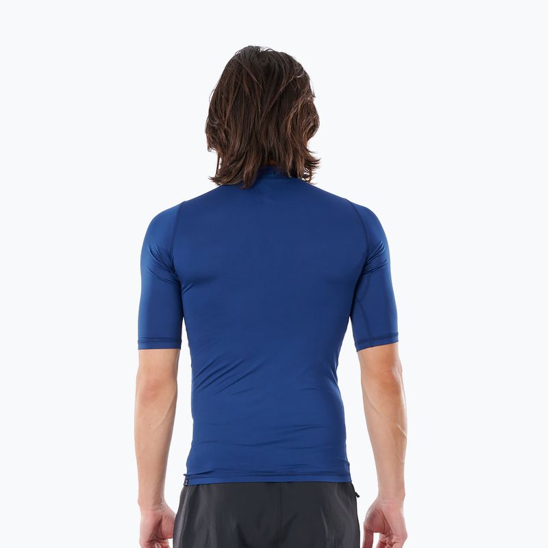 Rip Curl Corps SSL UV bărbați Rip Curl Corps SSL UV tricou cu mânecă scurtă albastru WLE3KM 2