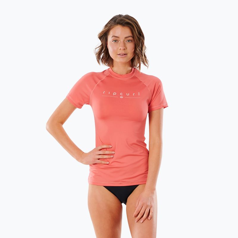 Rip Curl Golden Rays SS UV tricou pentru femei Rip Curl Golden Rays SS UV roz WLY3MWW