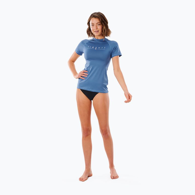 Rip Curl Golden Rays SS UV tricou pentru femei albastru WLY3MWW 2