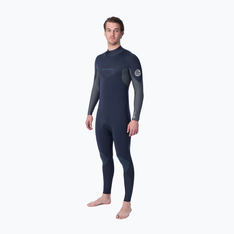 Rip Curl Dawn Patrol 4/3mm albastru închis pentru bărbați WSM9EM