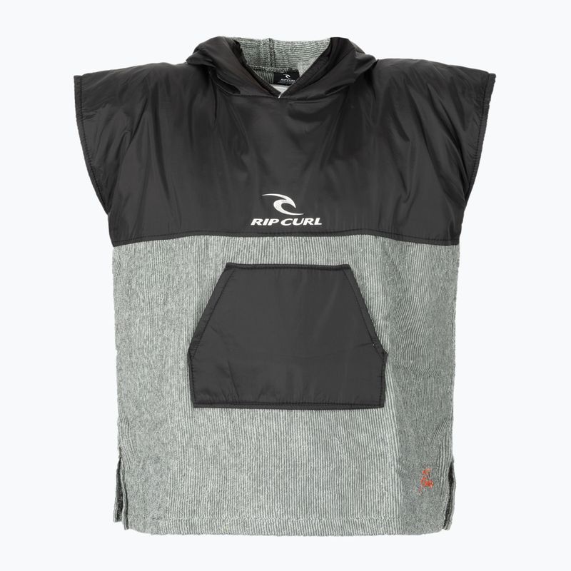 Poncho pentru copii Rip Curl Anti-Series Hood 97 negru/gri KTWBB9