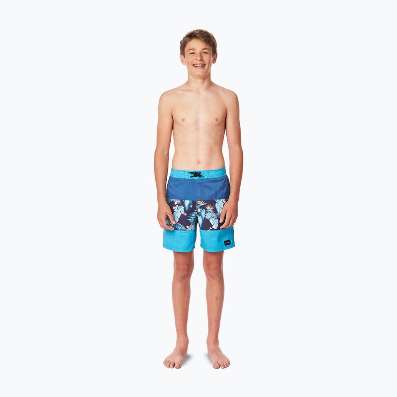 Pantaloni scurți de înot pentru copii Rip Curl Undertow Semi-Elasticated 16' Boardshort Boy albastru KBOGS4 2