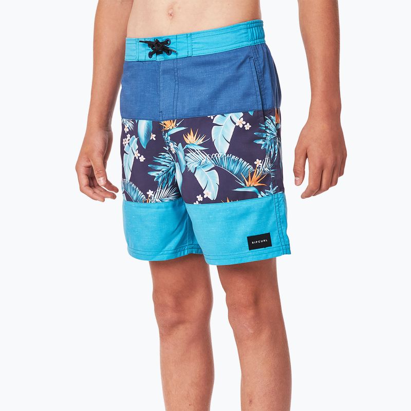 Pantaloni scurți de înot pentru copii Rip Curl Undertow Semi-Elasticated 16' Boardshort Boy albastru KBOGS4 5