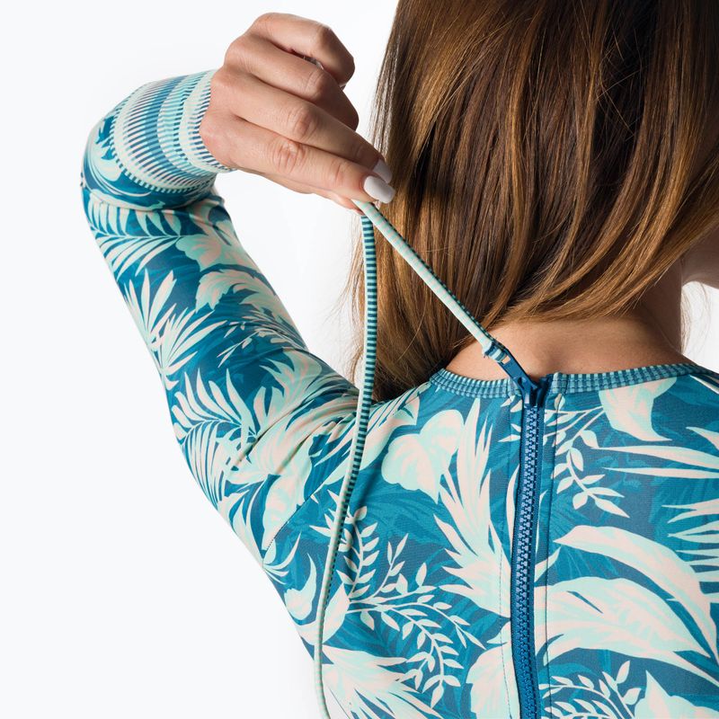 Rip Curl Sun Rays Boyleg LS Surfsuit o singură bucată albastru 114WRV 5