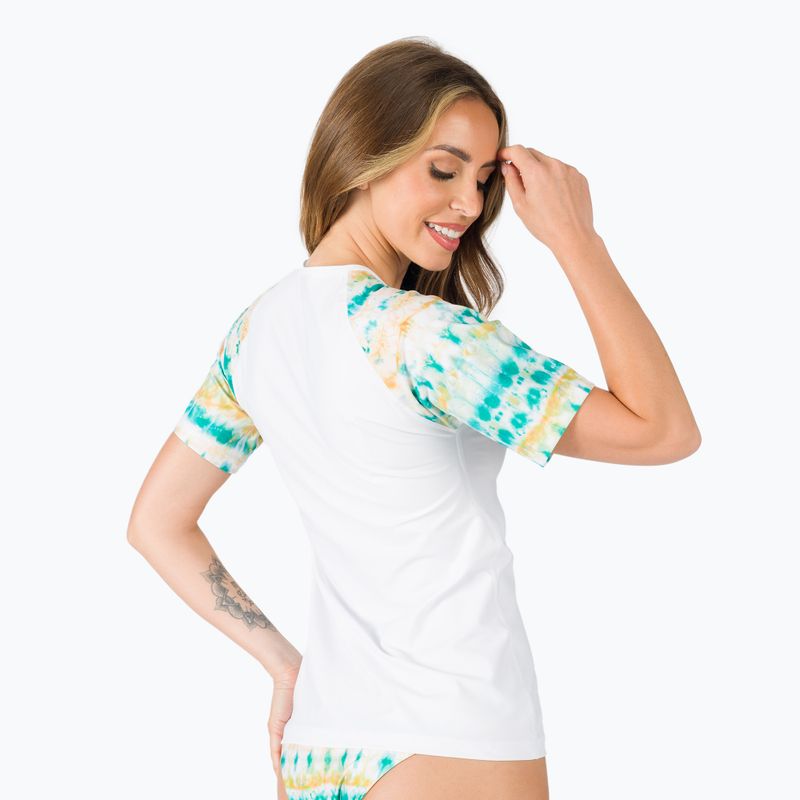 Rip Curl Breeze Summer Breeze Relaxat SS tricou cu mânecă scurtă pentru femei White 118WRV 3