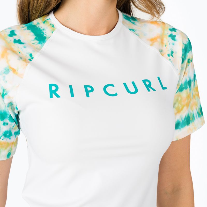 Rip Curl Breeze Summer Breeze Relaxat SS tricou cu mânecă scurtă pentru femei White 118WRV 4