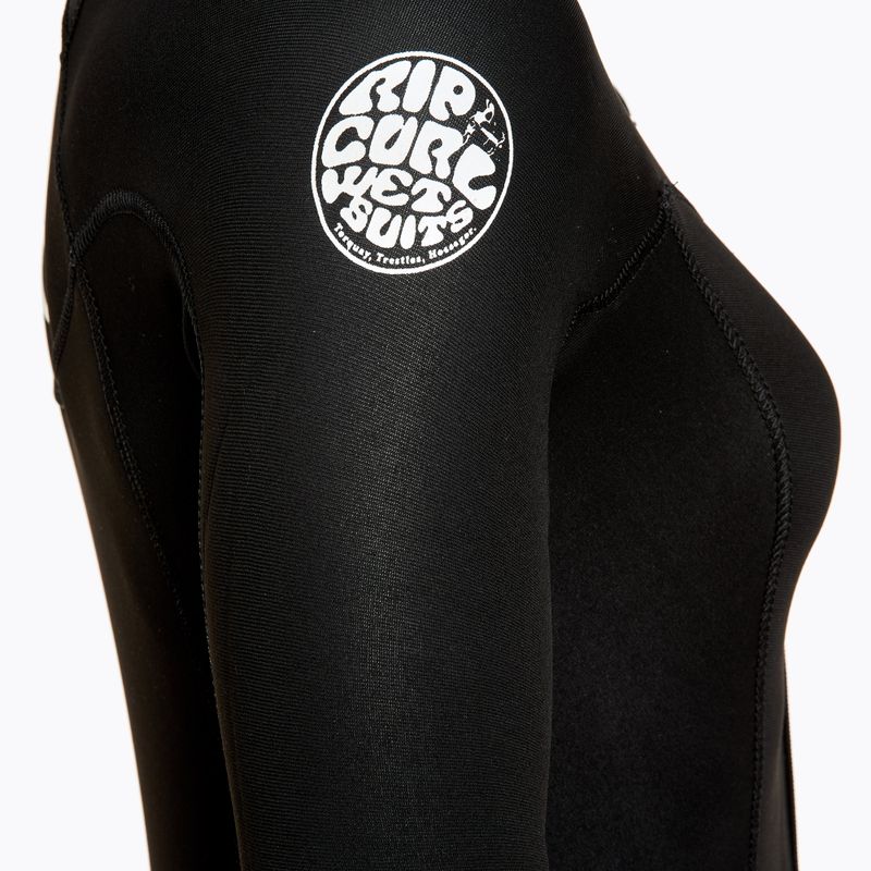 Rip Curl Freelite Freelite 4/3 mm GB BZ Steamer costum de neopren negru pentru femei 6