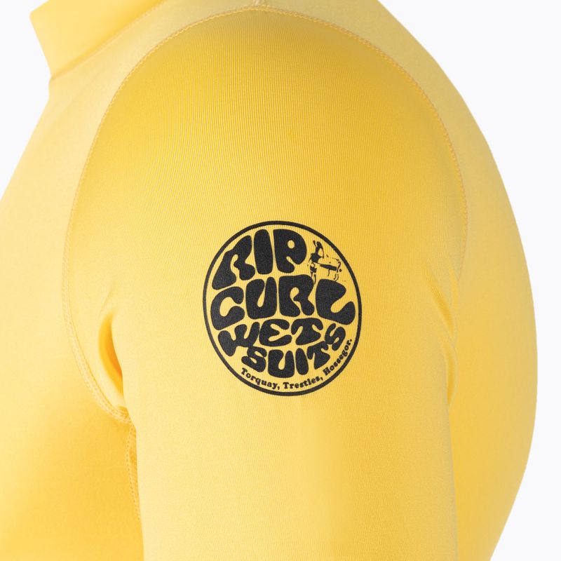 Tricou cu mânecă scurtă pentru bărbați Rip Curl Corps SSL UV Yellow WLE3KM 4