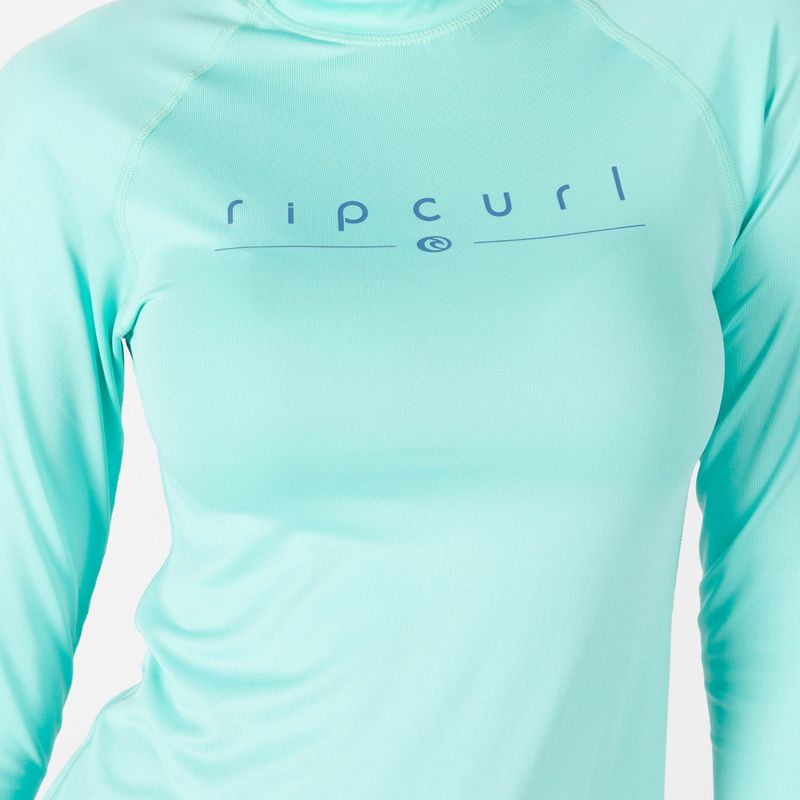 Rip Curl Golden Rays cămașă de baie pentru femei albastru deschis WLY3FW 4