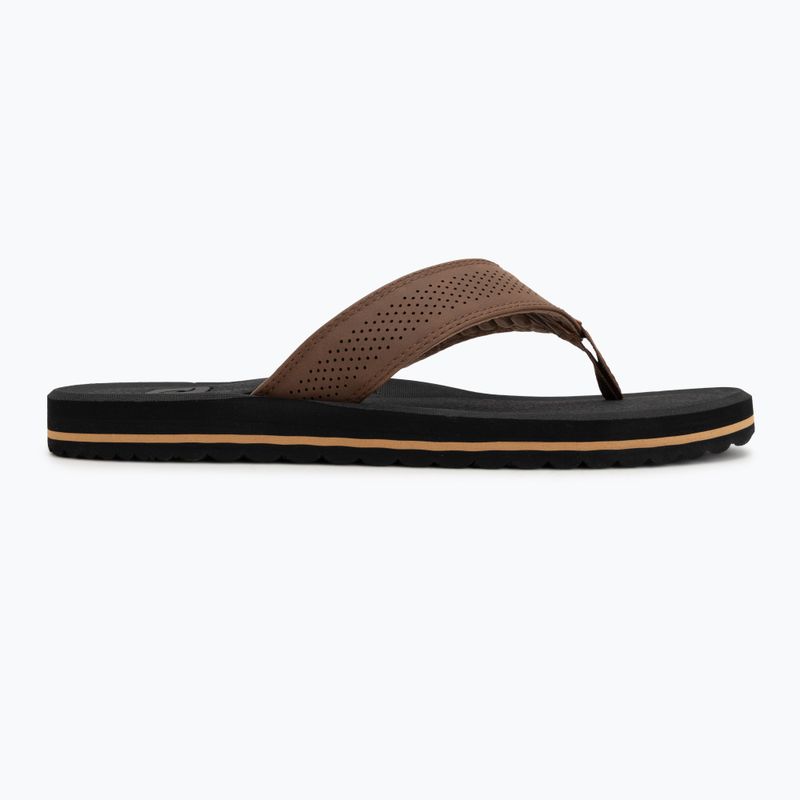 Șlapi pentru bărbați Rip Curl Chiba Open Toe brown/black 2