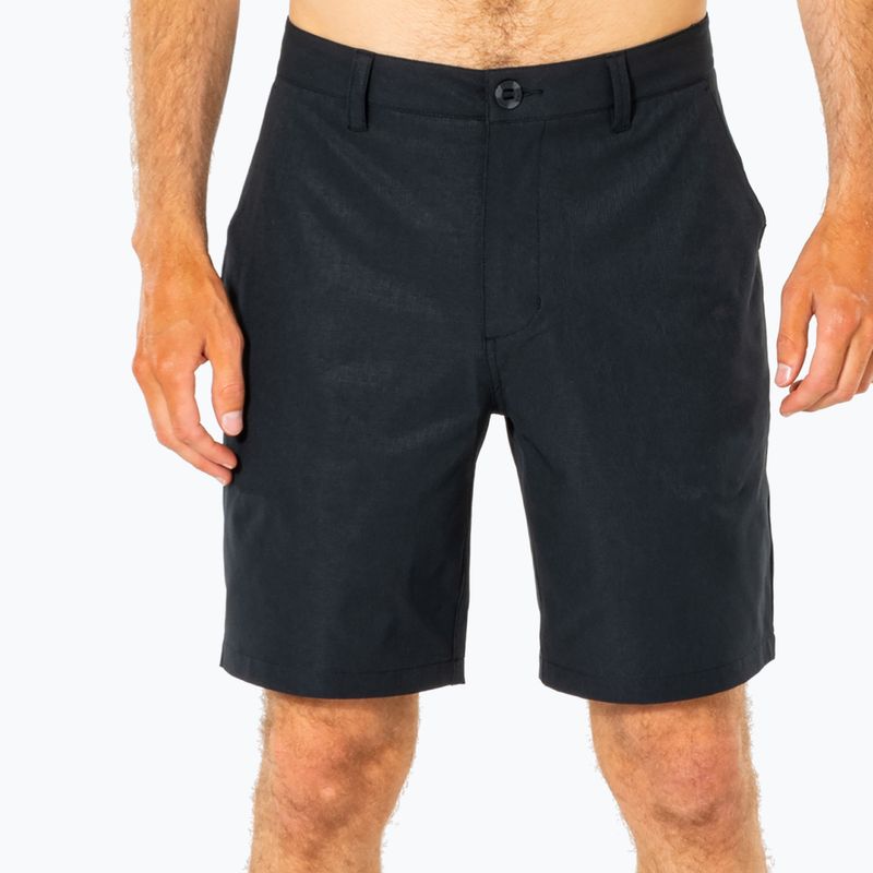 Pantaloni scurți de baie pentru bărbați Rip Curl Boardwalk Oceanside negru CWANV9