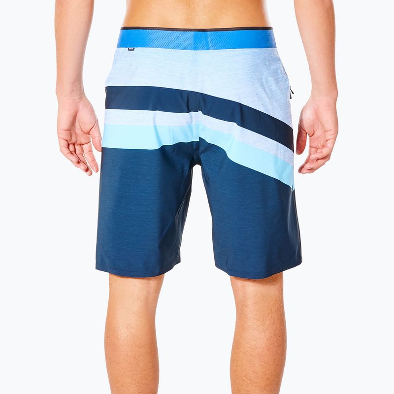 Pantaloni scurți de baie pentru bărbați Rip Curl Mirage Revert Ultimate 20' albastru CBOPY9 6