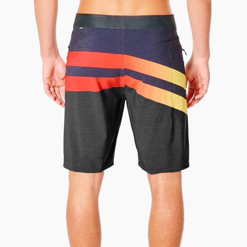 Pantaloni scurți de înot pentru bărbați Rip Curl Mirage Revert Ultimate 20' negru/roșu CBOPY9 3