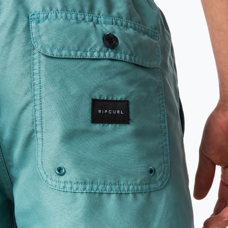 Pantaloni scurți de baie pentru bărbați Rip Curl Easy Living 16' Volley verde CBOVF4 4