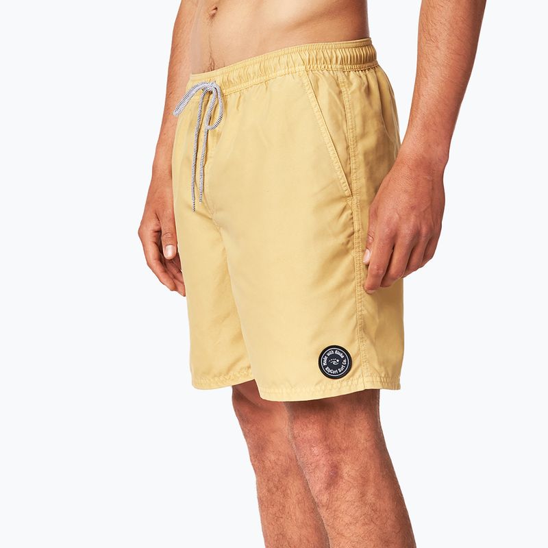 Pantaloni scurți de baie pentru bărbați Rip Curl Easy Living 16' Volley galben CBOVF4 2