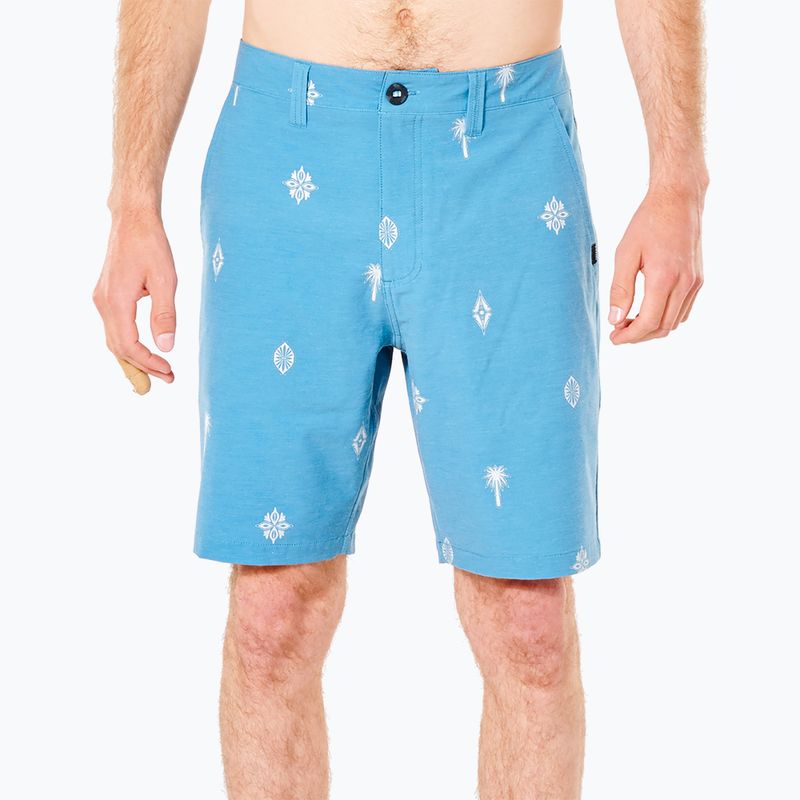 Pantaloni scurți de baie pentru bărbați Rip Curl Boardwalk Salt Water Culture albastru CWADN9 4