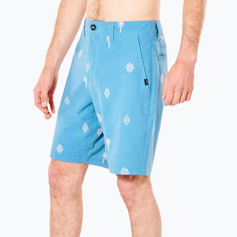 Pantaloni scurți de baie pentru bărbați Rip Curl Boardwalk Salt Water Culture albastru CWADN9 5