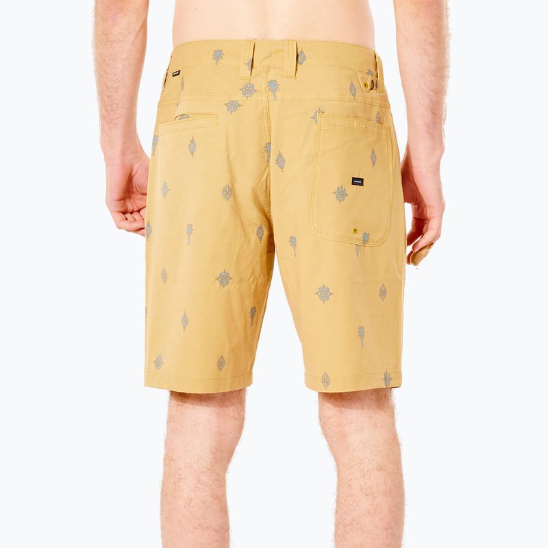 Pantaloni scurți de baie pentru bărbați Rip Curl Boardwalk Salt Water Culture galben CWADN9 3