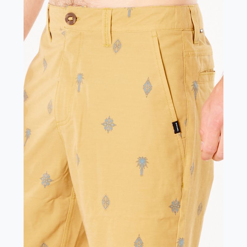 Pantaloni scurți de baie pentru bărbați Rip Curl Boardwalk Salt Water Culture galben CWADN9 6
