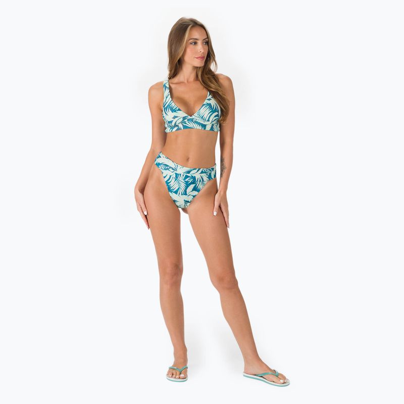 Rip Curl Sun Rays Floral Halter Bikini Top albastru GSIRD5 2