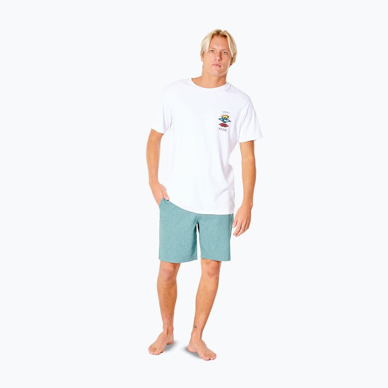 Pantaloni scurți de baie pentru bărbați Rip Curl Boardwalk Oceanside verde CWANV9 2