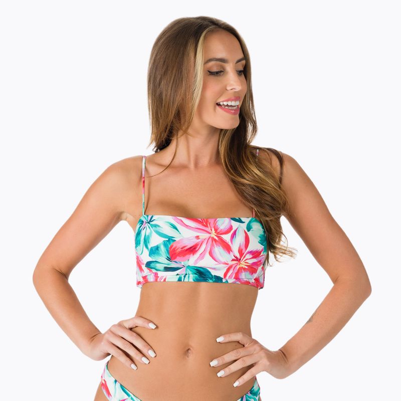 Rip Curl Bliss Bliss Bloom Geo Bandeau Revo culoare Revo top de înot GSIRN5