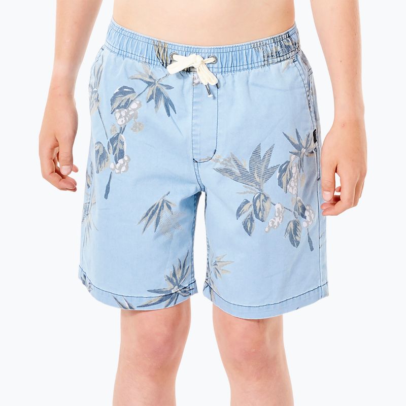 Pantaloni scurți de baie pentru copii Rip Curl Orb Volley 1080 albastru deschis KWAOH9 4