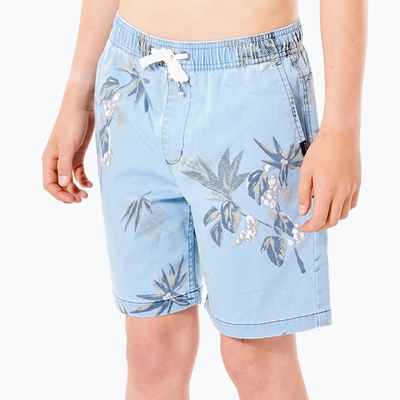 Pantaloni scurți de baie pentru copii Rip Curl Orb Volley 1080 albastru deschis KWAOH9