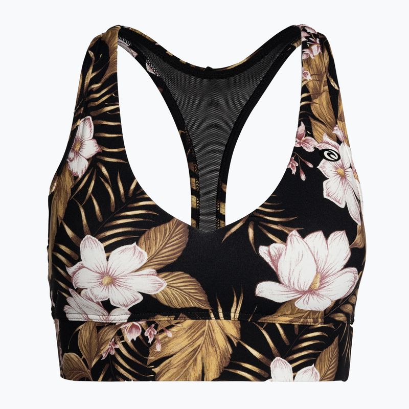 Sutien de fitness Rip Curl Playabella Sport Crop negru GTEOA9