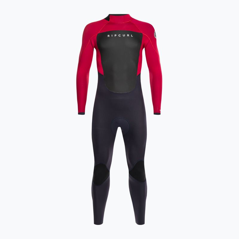 Costum de înot pentru bărbați Rip Curl Omega 4/3 mm GB B/Zip 70 gri-albastru 112MFS 2