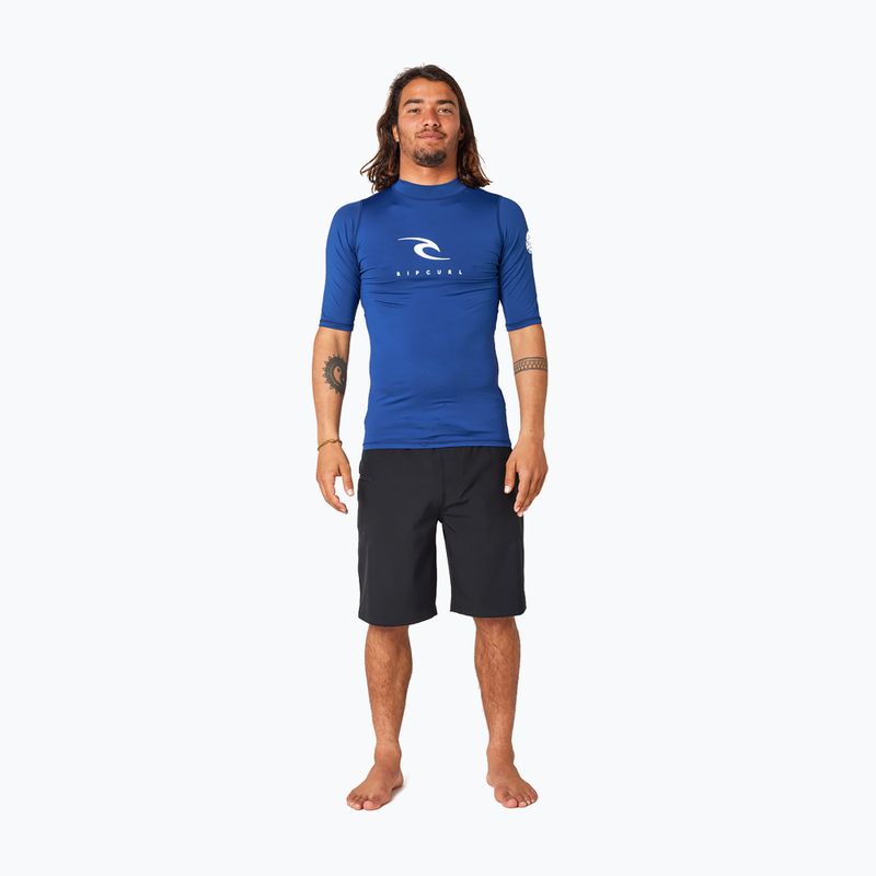 Tricou de înot pentru copii Rip Curl Corps 49 bleumarin 12JMRV 4