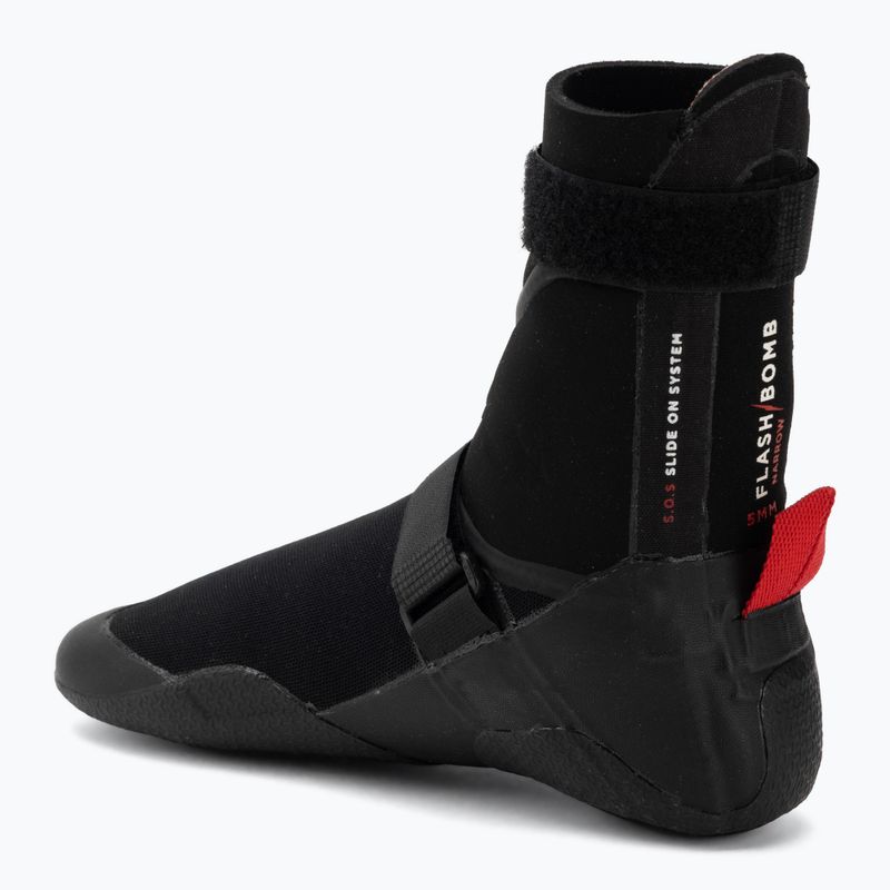 Încălțăminte din neopren pentru bărbați Rip Curl Flashbomb 5 mm Narrow H S/Toe black 3