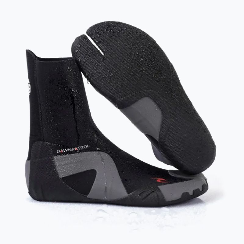 Încălțăminte de neopren Rip Curl Dawn Patrol 3 mm Split Toe black