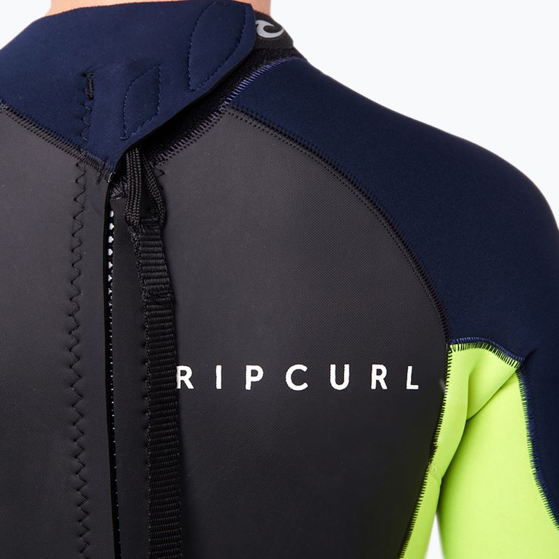 Costum de înot pentru copii Rip Curl Omega B/Zip Spring 49 albastru-bleumarin 113BSP 5