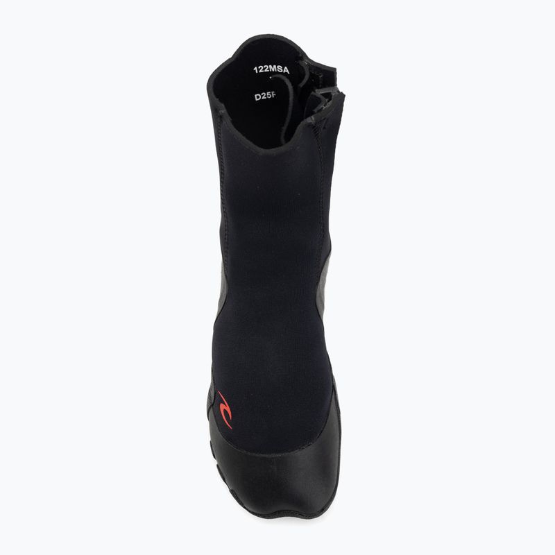 Încălțăminte de neopren Rip Curl Omega 3mm Round Toe With Zip black 5