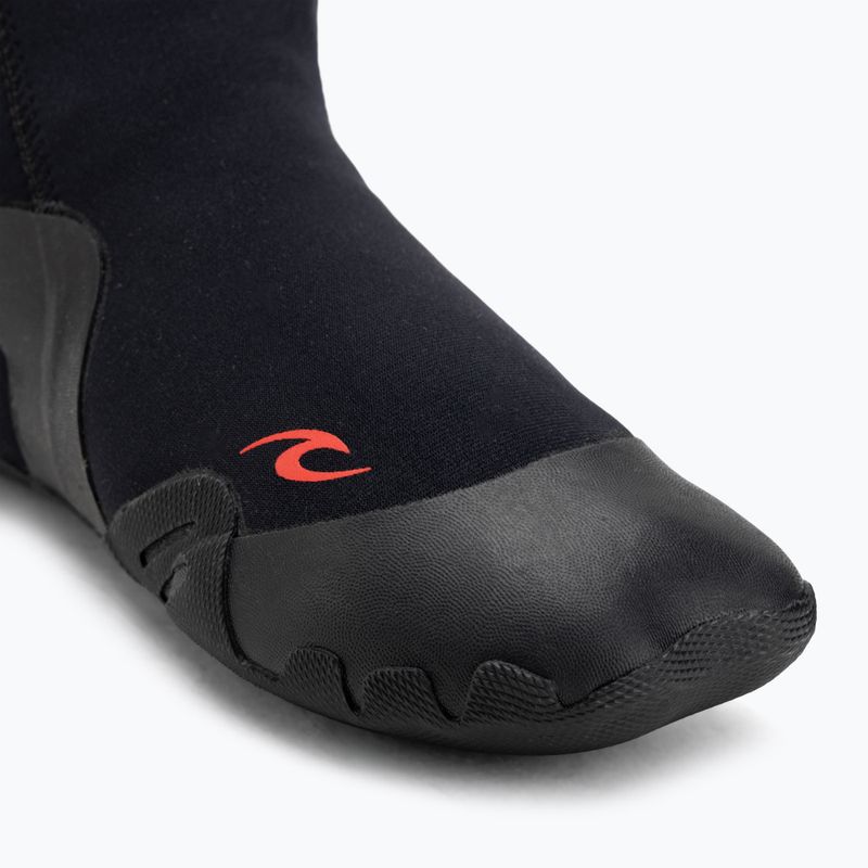 Încălțăminte de neopren Rip Curl Omega 3mm Round Toe With Zip black 7
