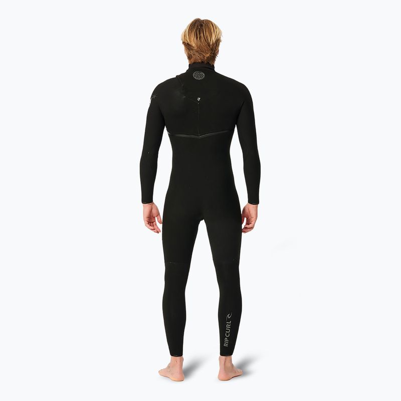 Spumă de înot pentru bărbați  Rip Curl E Bomb 4/3 mm Zip Free black 2