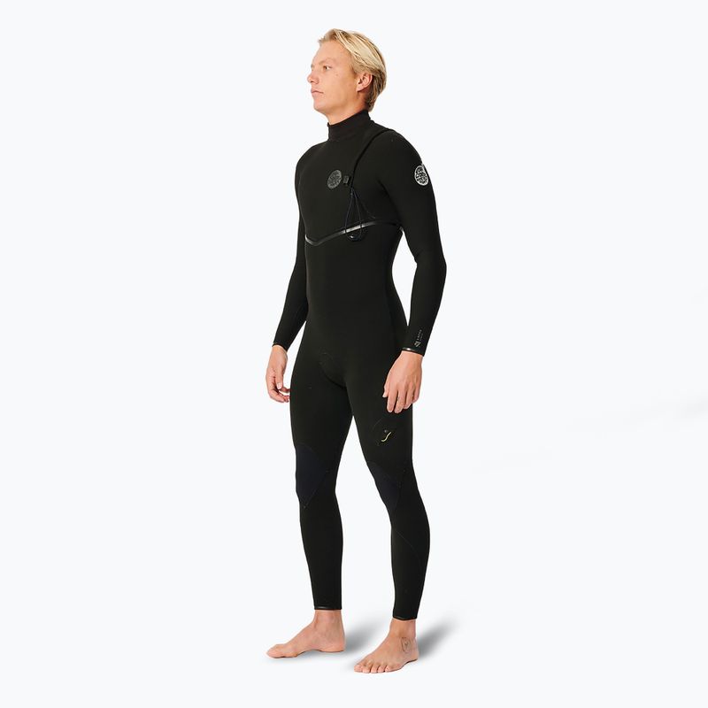 Spumă de înot pentru bărbați  Rip Curl E Bomb 4/3 mm Zip Free black 3