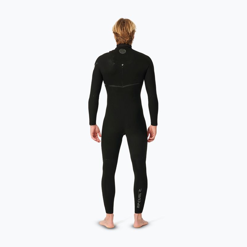 Spumă de înot pentru bărbați Rip Curl E-Bomb 3/2 mm Zip Free Sub black 2