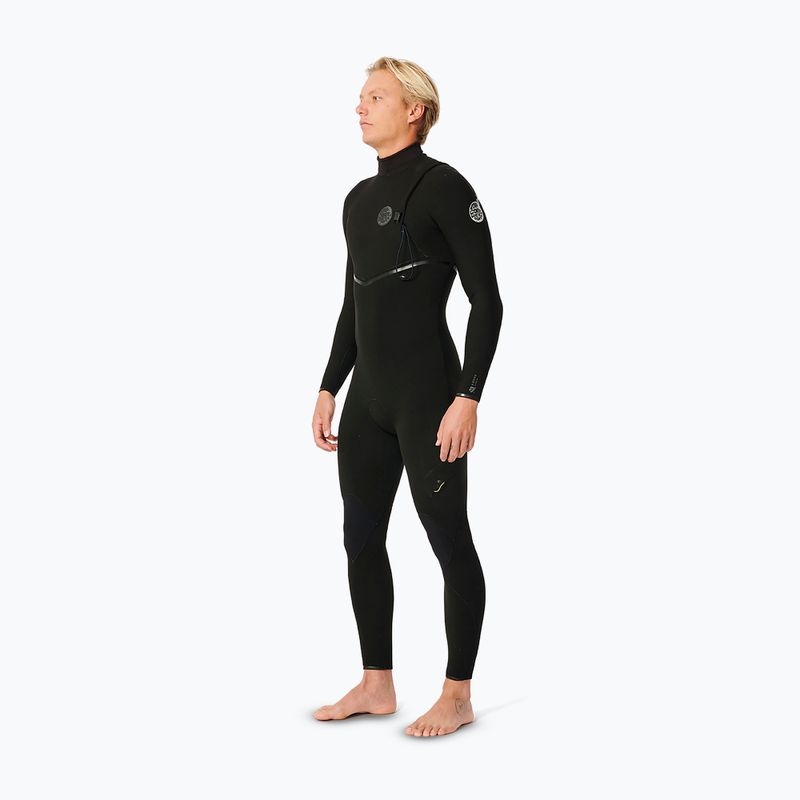 Spumă de înot pentru bărbați Rip Curl E-Bomb 3/2 mm Zip Free Sub black 3