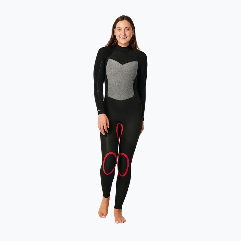 Costum de scafandru pentru femei Rip Curl Omega 4/3 mm GB Steamer negru 156WFS90 4