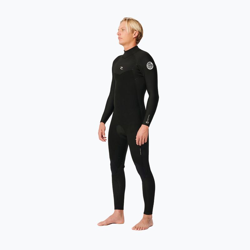 Rip Curl Dawn Patrol 5/3 mm GB BZ Steamer costum de neopren pentru bărbați negru 2