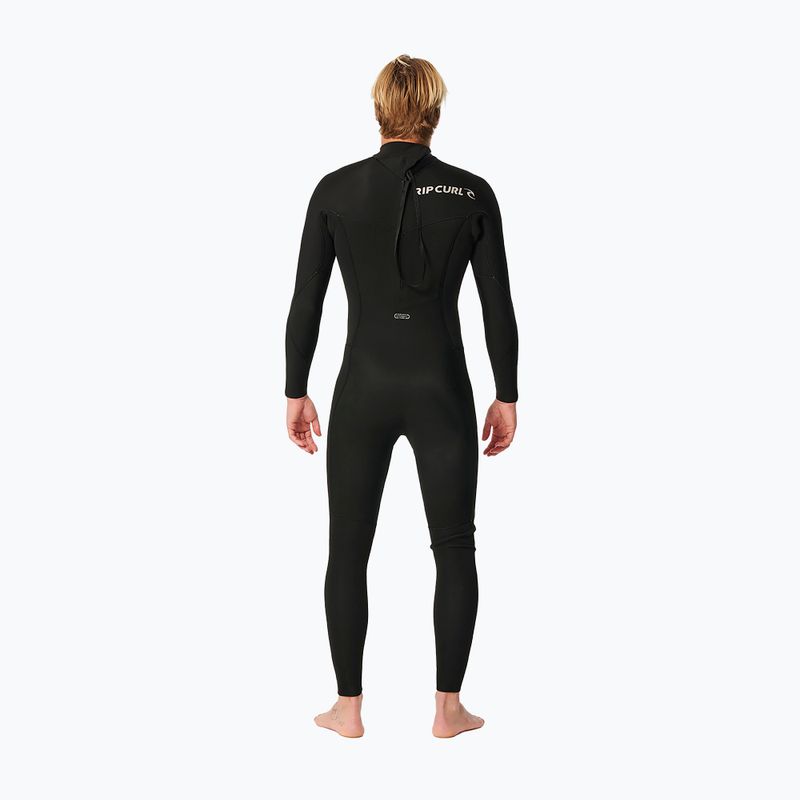 Rip Curl Dawn Patrol 5/3 mm GB BZ Steamer costum de neopren pentru bărbați negru 3
