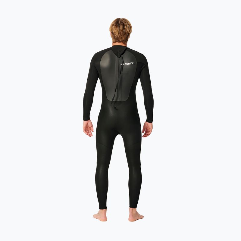 Rip Curl Omega 4/3 mm GB BZ Steamer costum de neopren pentru bărbați negru 3
