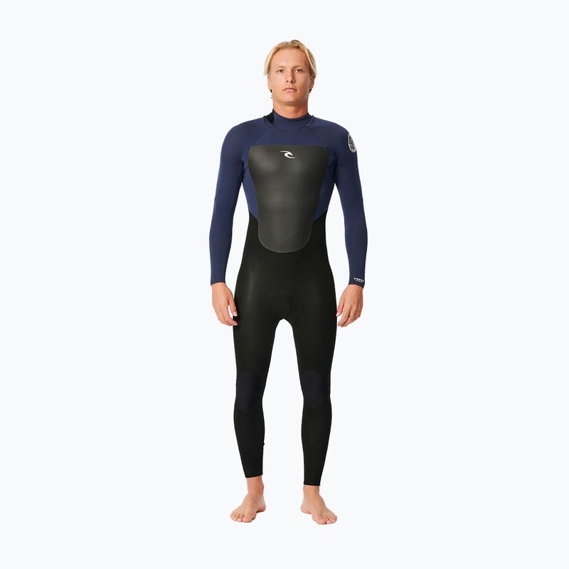 Costum de neopren pentru bărbați Rip Curl Omega 4/3 mm GB BZ Steamer slate